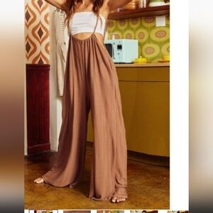 Final Touch Brown Jumpsuit